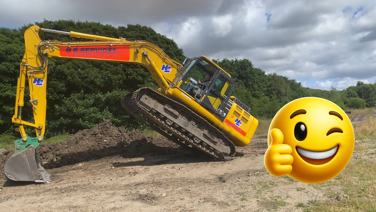 BUCKET LIST - MrSteve.i gets his hands on a Komatsu PC210 Excavator -
