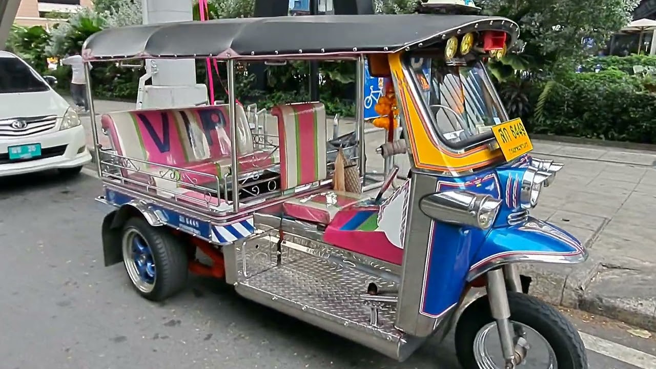 Ilyen egy bangkoki tuktuk🛺🇹🇭