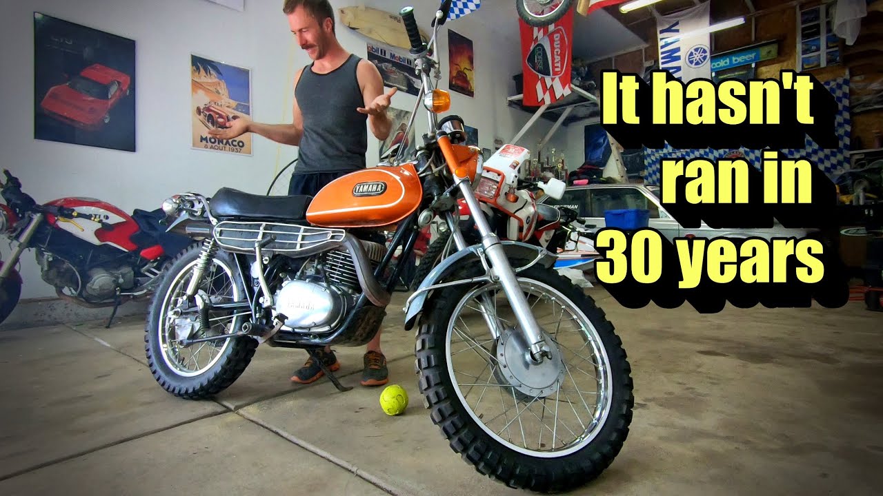 1972 Yamaha DT250 sat 30 years, will it run again?