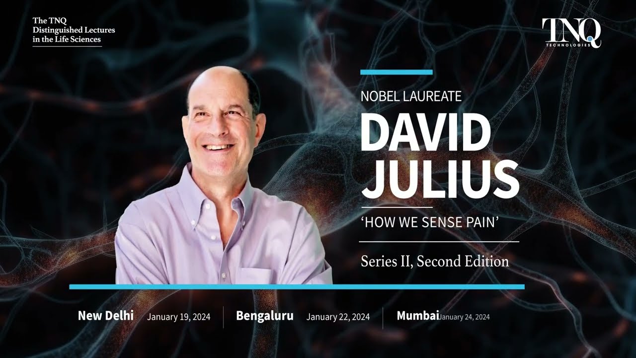 Dr David Julius - The TNQ Distinguished Lectures in the Life Sciences – 2024
