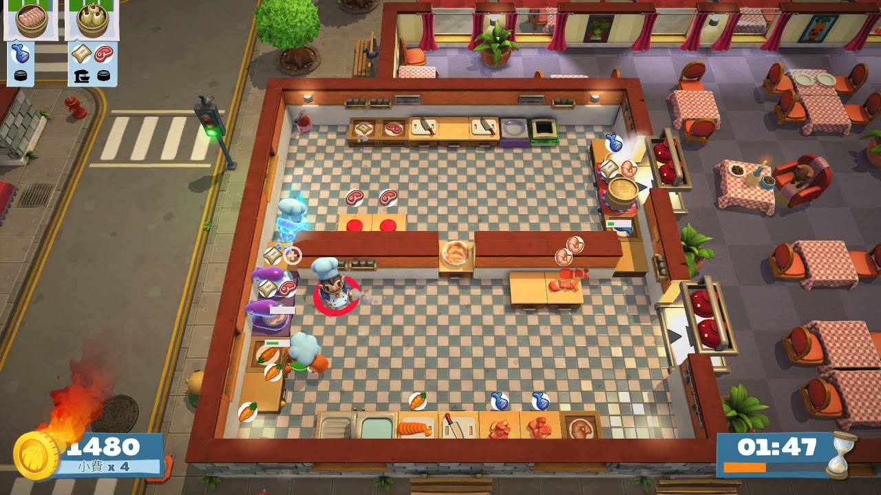 (3players) Overcooked2 Story Kevin 7 [score: 2644]