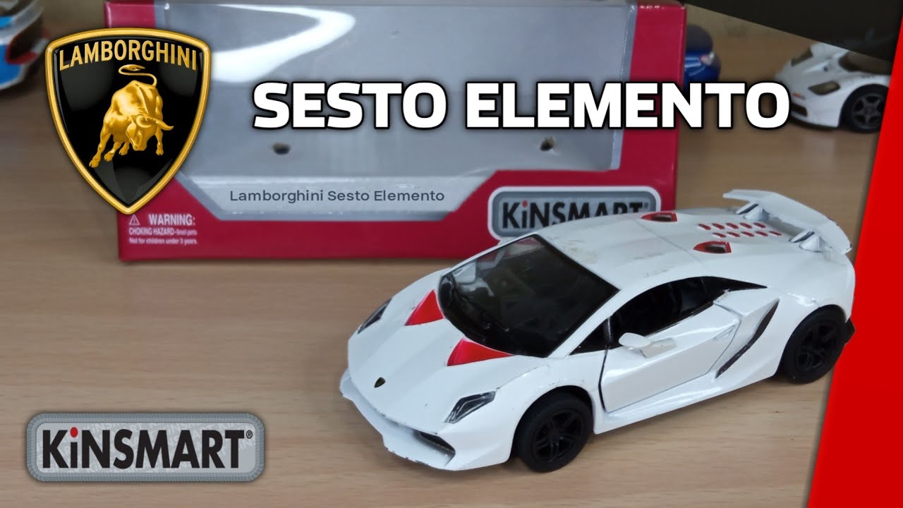 KiNSMART Diecast Review | Lamborghini Sesto Elemento 1/38