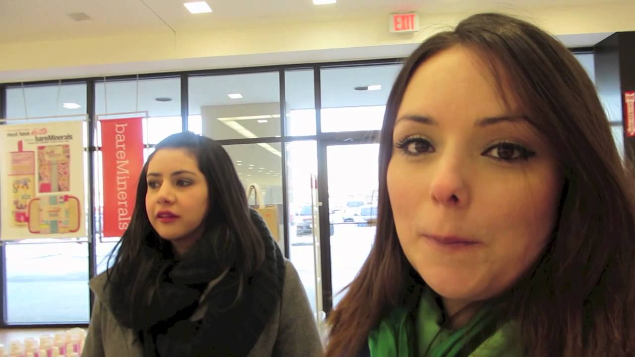 Minha irmã foi às compras!