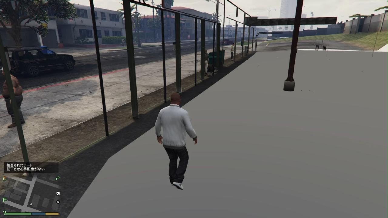 壁すり抜け中に手配度Maxにしてみた　Grand Theft Auto V_20260301