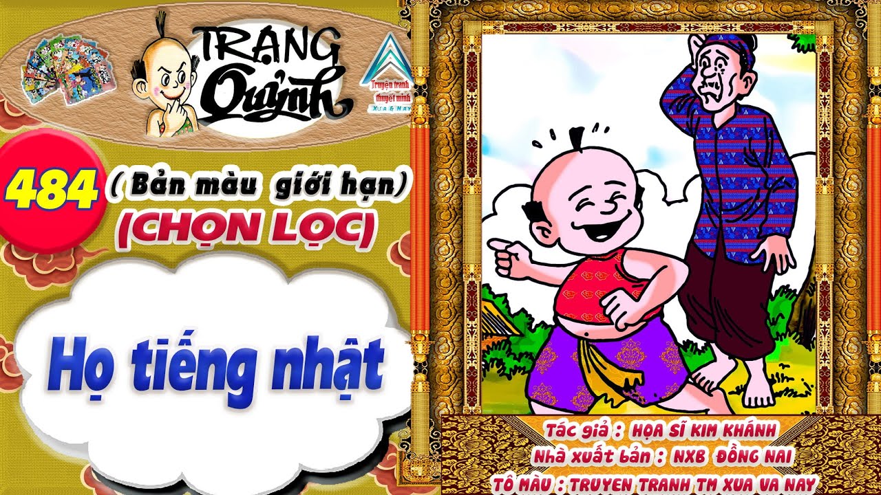 Trạng Quỷnh I Tập 484 I Bản màu giới hạn tuyển chọn: Học tiếng nhật @Truyen tranh TM xua va nay