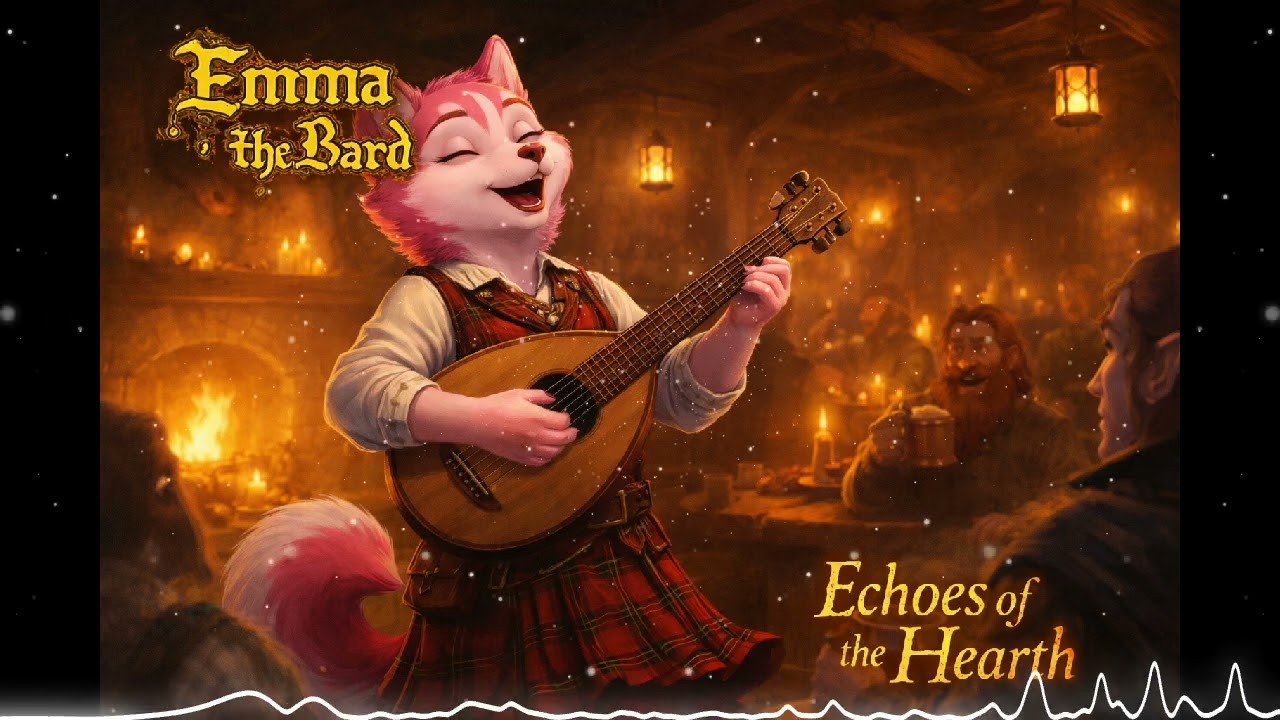 Echoes of the Hearth | Cozy Fantasy Tavern Music by Emma the Bard