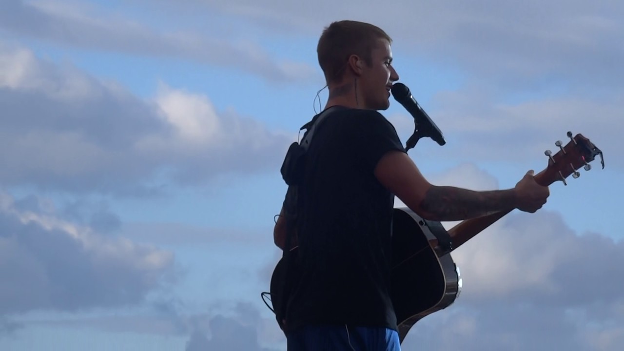 Justin Bieber - Fast car (live @ Aarhus, Denmark)