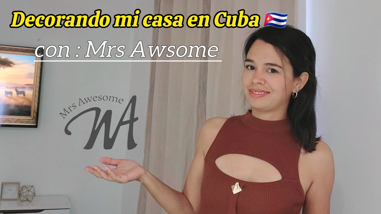 Mi CASA en CUBA 🇨🇺DECORANDO con @Mrsawesomecurtain😱// ASI SE VE MI SALA AHORA 