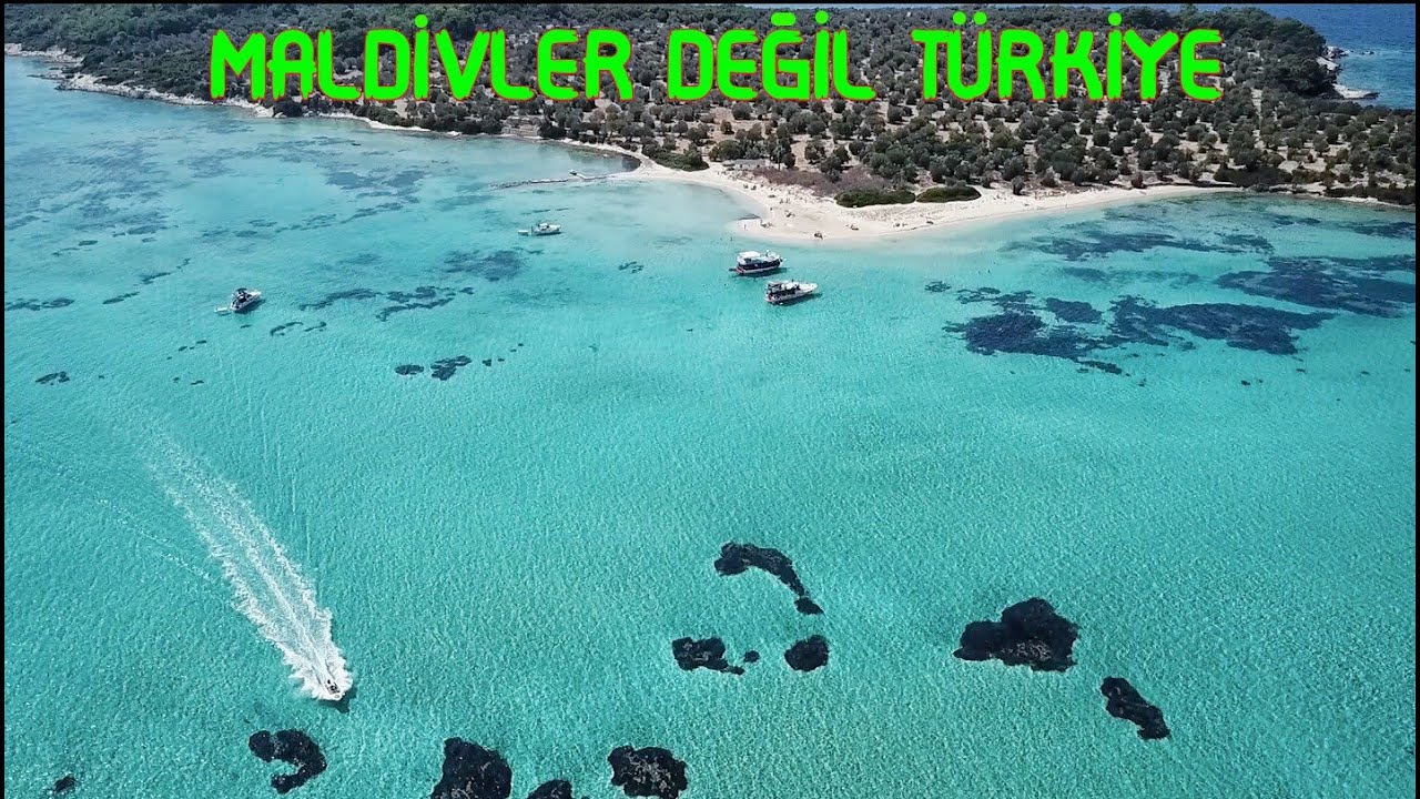 MALDİVLER DEĞİL TÜRKİYE & KALEM - GARİP ADASI & PISSA KOYU & KARAVAN KAMPI & DİKİLİ & ITIWIT KANO