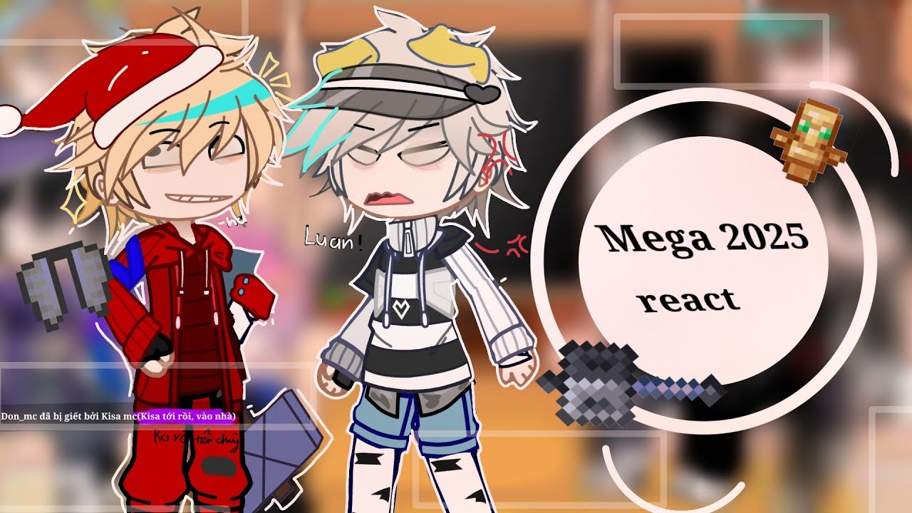 Mega smp 2025 react || ship|| by:me || lgbt|| không nhieeuf thời gian để làm bìa 😭 || No toxic!||p1