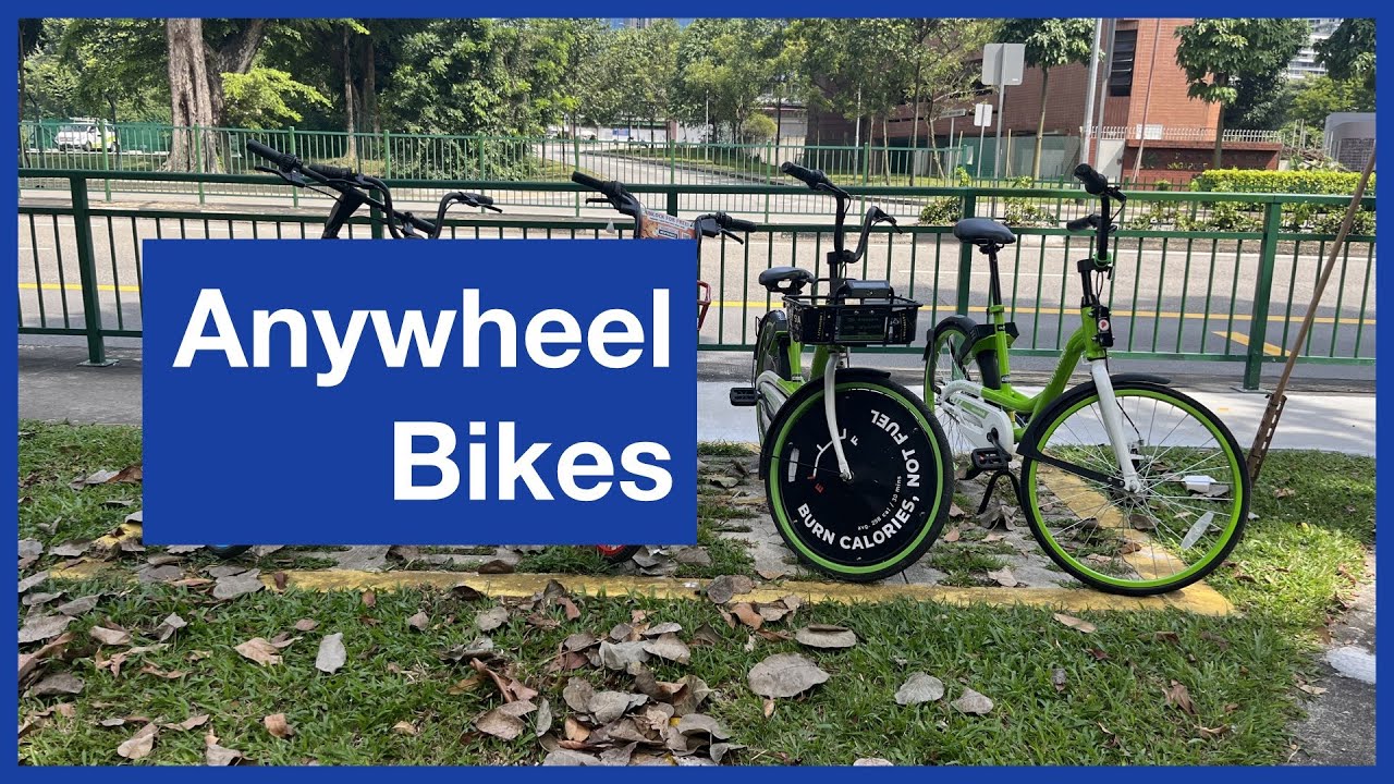 Bike Sharing in Singapore - How to use Anywheel! (2024 version)