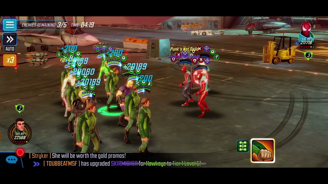 MSF Alliance War - old school Web Warriors counter