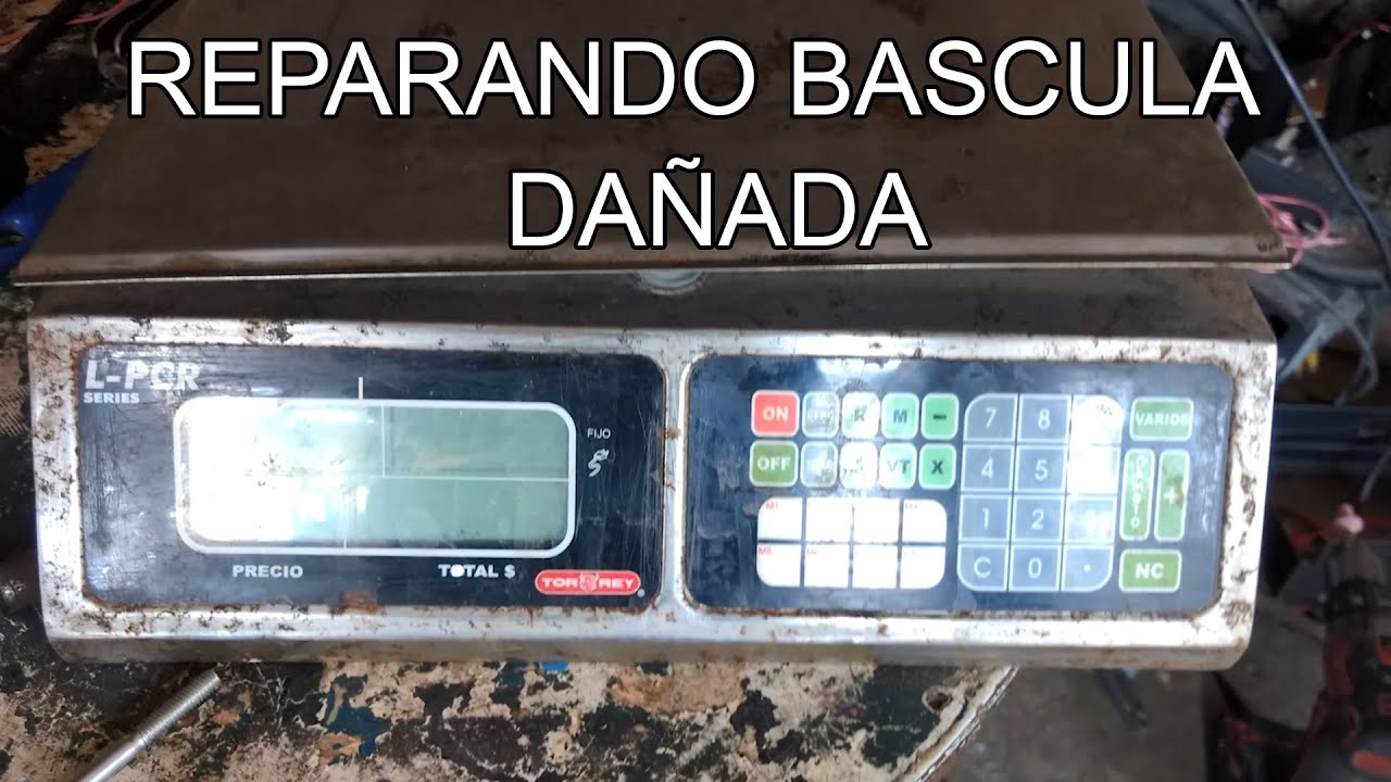 COMO REPARAR | BASCULA / BALANZA DIGITAL DAÑADA