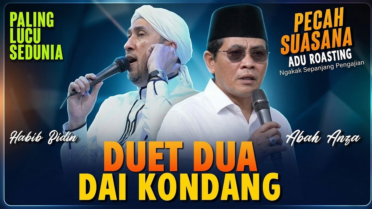 Master Darbuka Az Zahir Digarap Abah Anza Dan Habib Bidin || Bikin Ngakak Ribuan Jama'ah