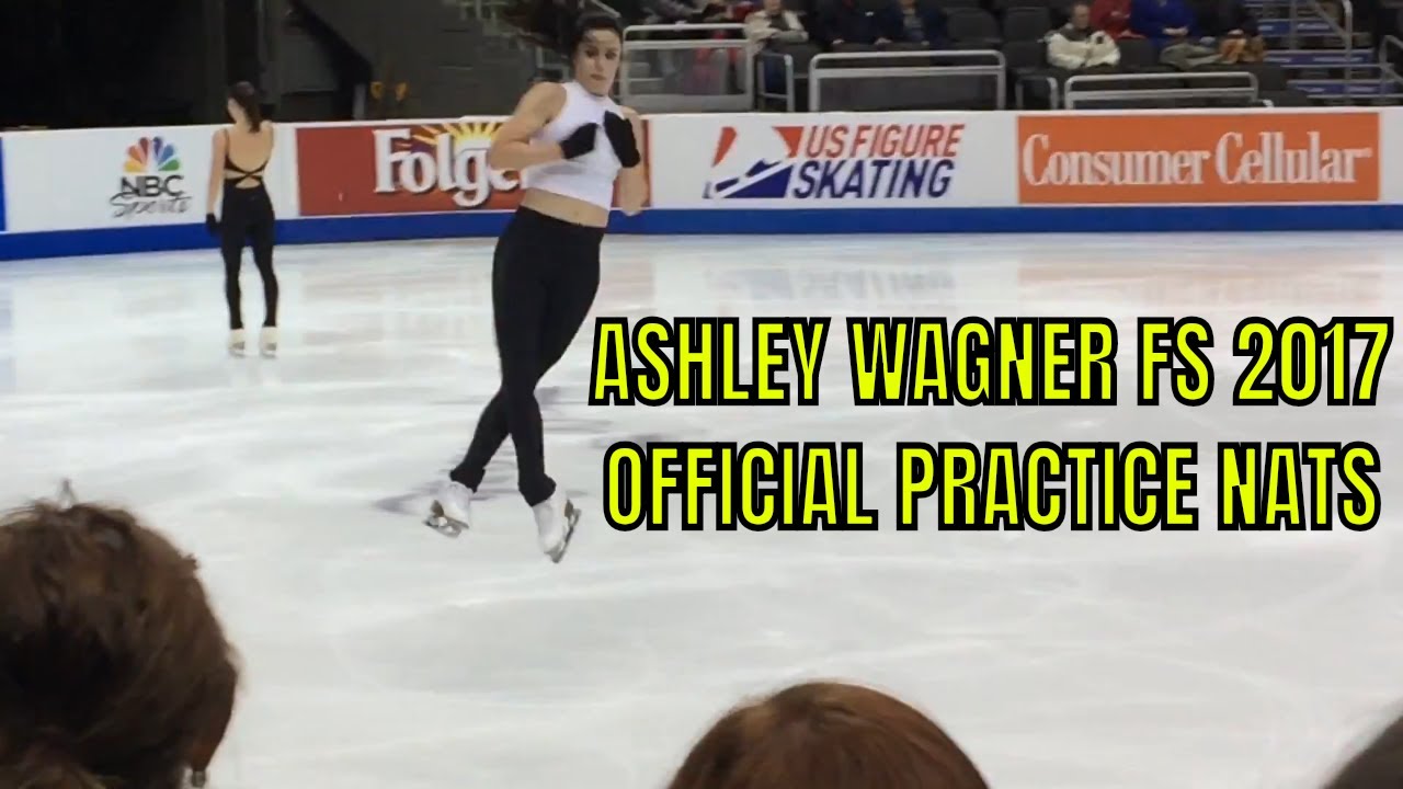 Ashley Wagner FS Official Practice 2017 U.S. Figure Skating Championships