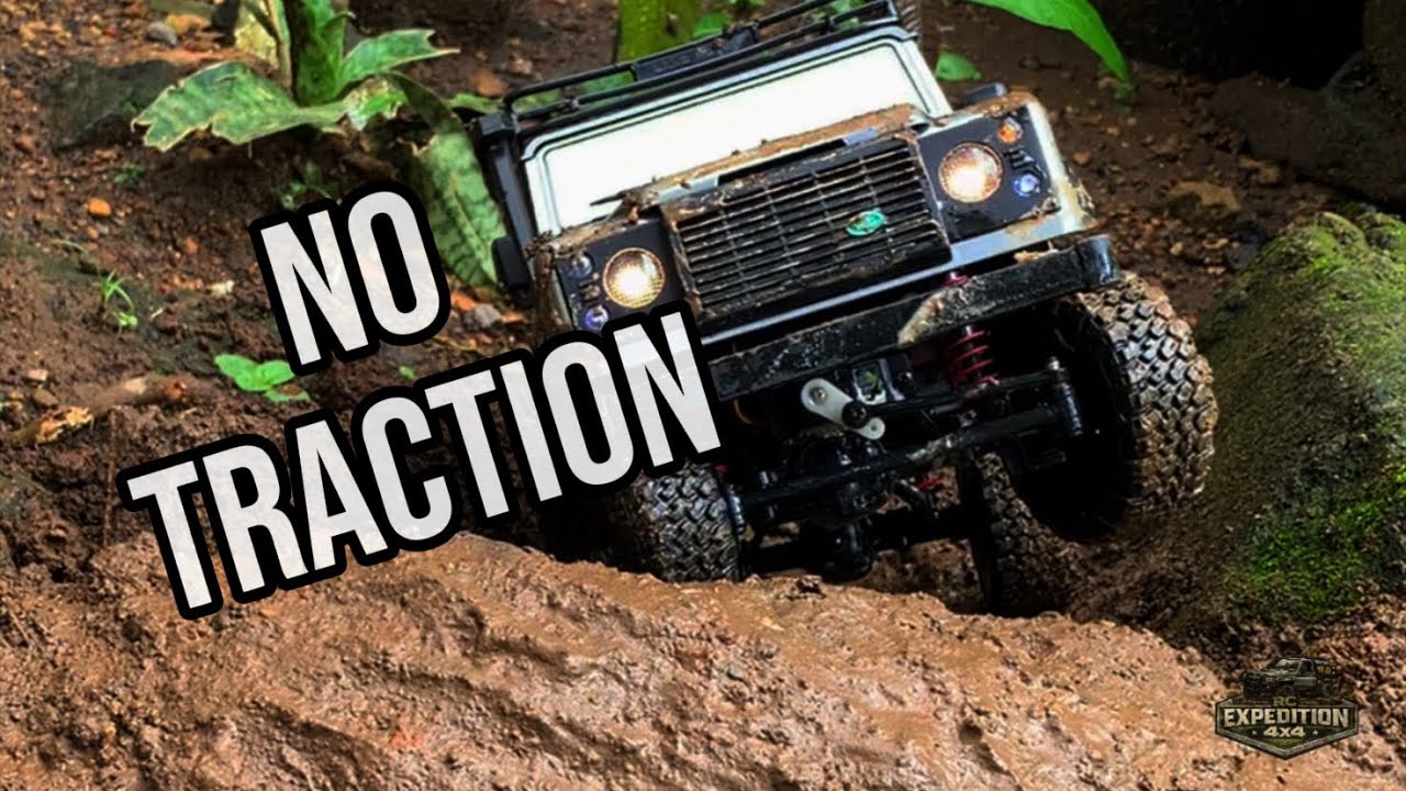 No Traction | RC Land Rover Extreme Off-Road Challenge