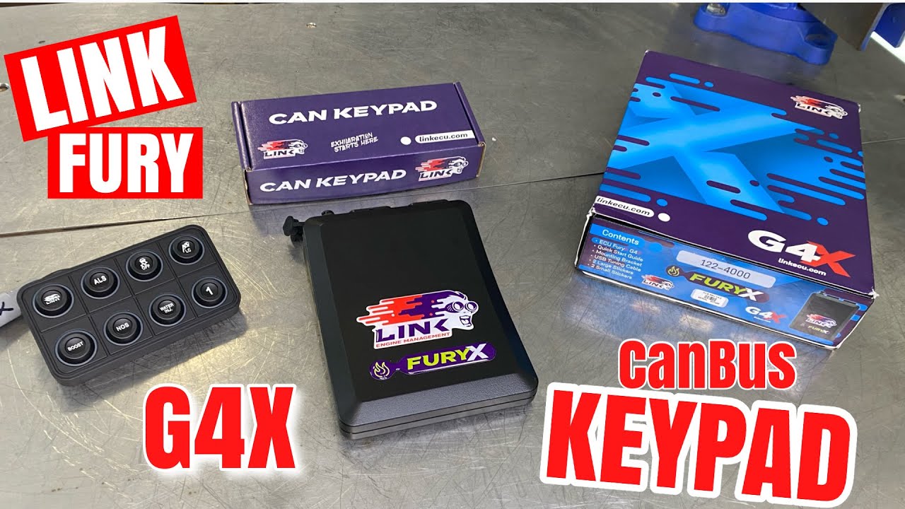 LINK G4X ECU — ОБЗОР КЛАВИАТУРЫ