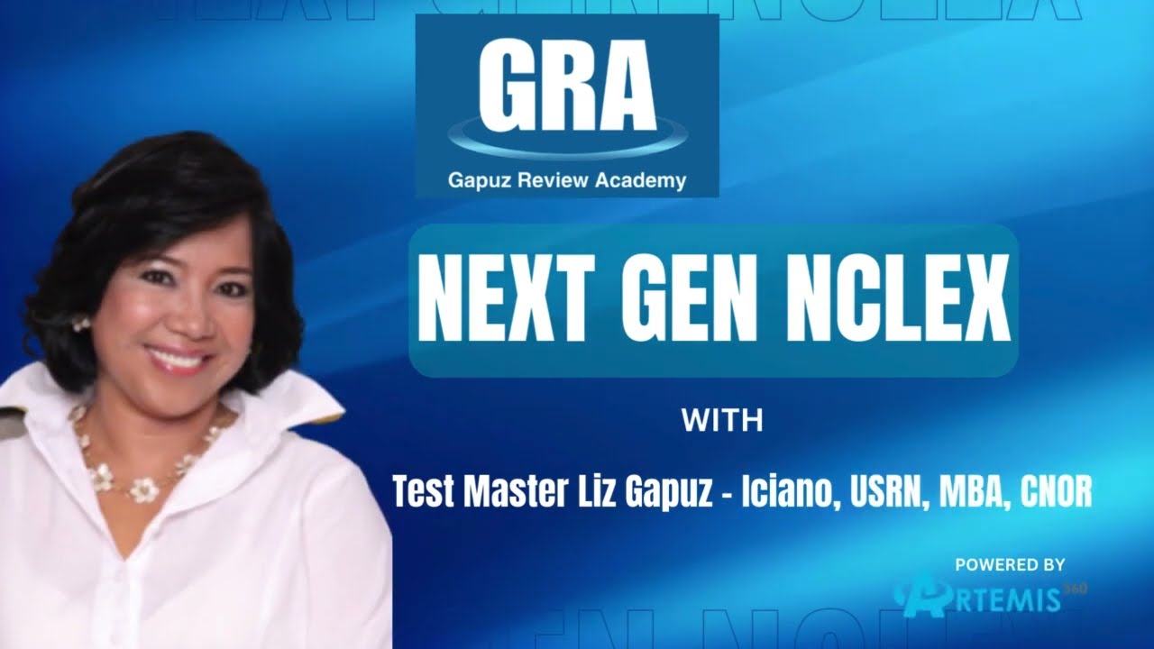 EP2: Next Gen NCLEX Q&A -  MRI/ Test Master Liz  Gapuz - Iciano, USRN, MBA, CNOR