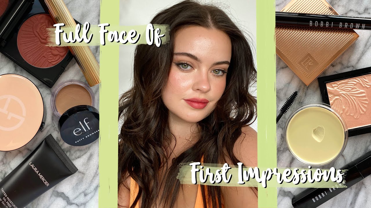 Full Face Of FIRST IMPRESSIONS 🤭 | Julia Adams