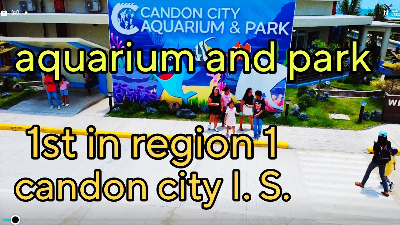 AQUARIUM AND PARK CANDON CITY ILOCOS SUR/DJI MINI 4K