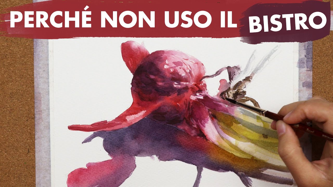 Bistro sì o no? Tecniche a confronto | Acquerello