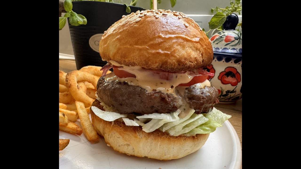Domowe hamburgery wołowe , prosty przepis , domowy fast food #hamburgery #burgery