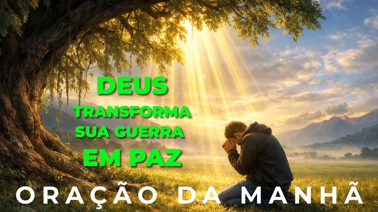 ORAÇÃO pela PAZ e PROTEÇÃO de DEUS | Miquéias 4:1-5 | Deus Transforma sua Guerra em Vitória