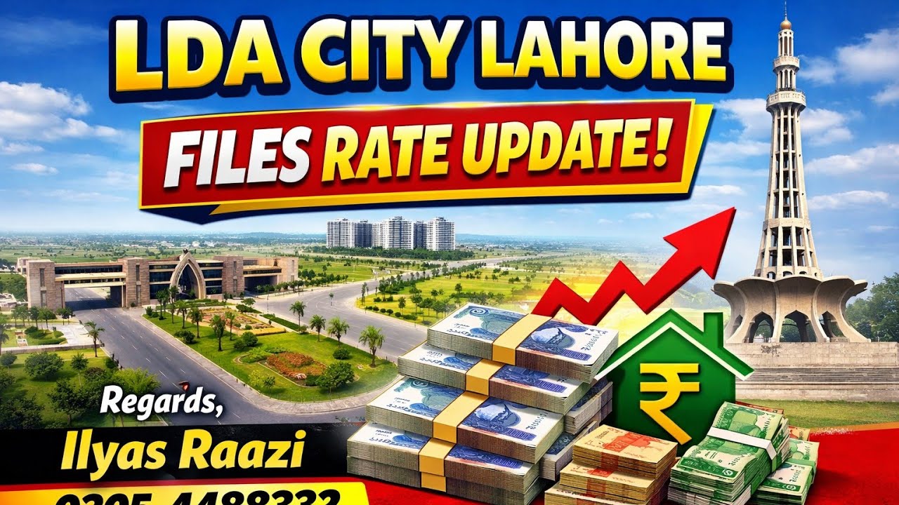 LDA CITY LAHORE FILES RATE UPDATE 