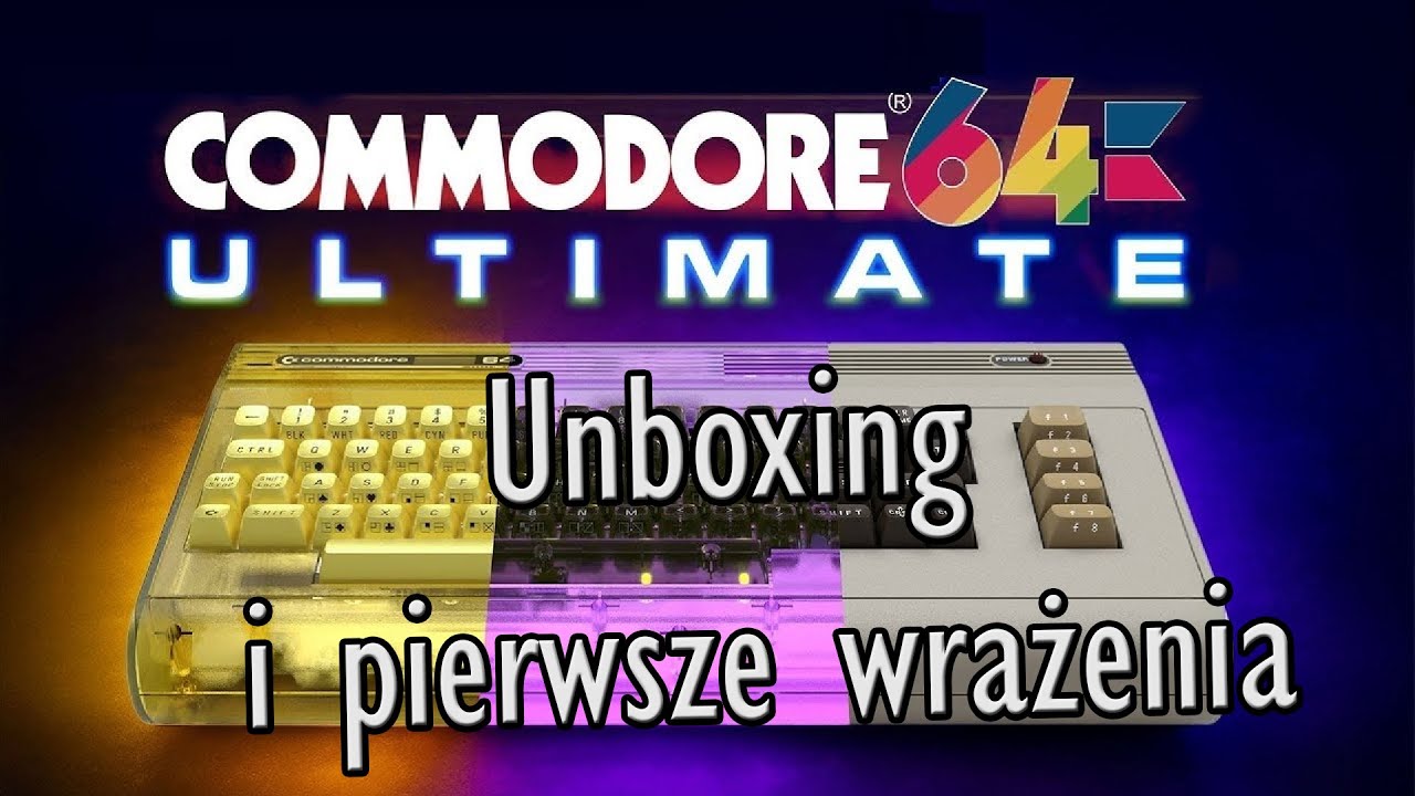 Commodore 64 Ultimate - Unboxing i pierwsze wrażenia