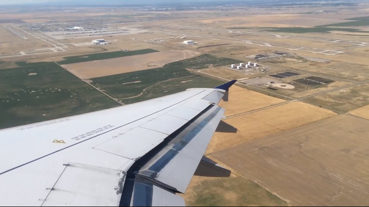 United Airlines Airbus A319ceo DEN-TUL: Departure