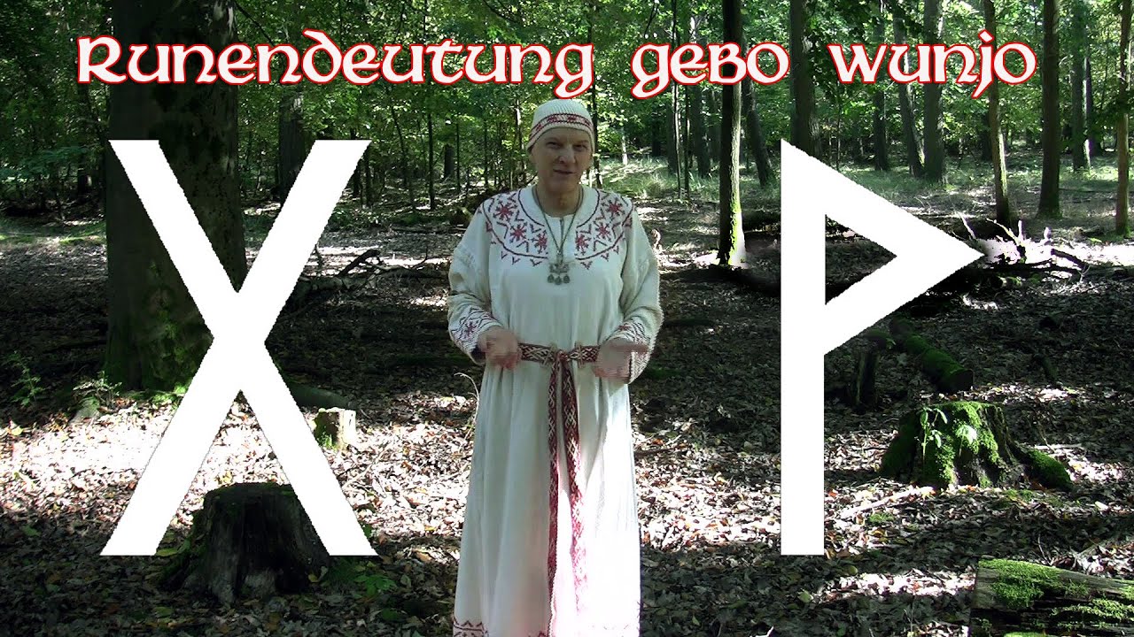 Runendeutung: Gebo und Wunjo (Allsherjargode 78)