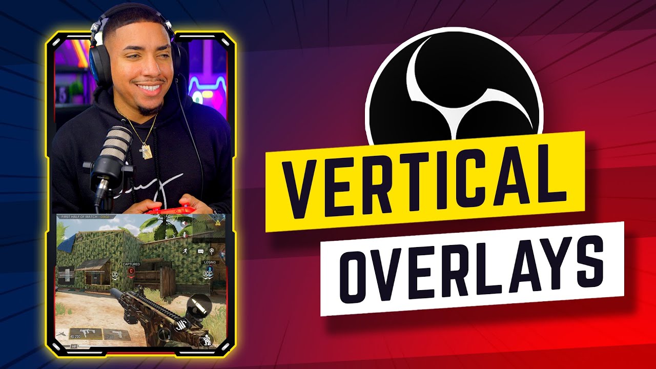 How to Set Up Vertical Overlays in OBS (TikTok & YouTube Streams)