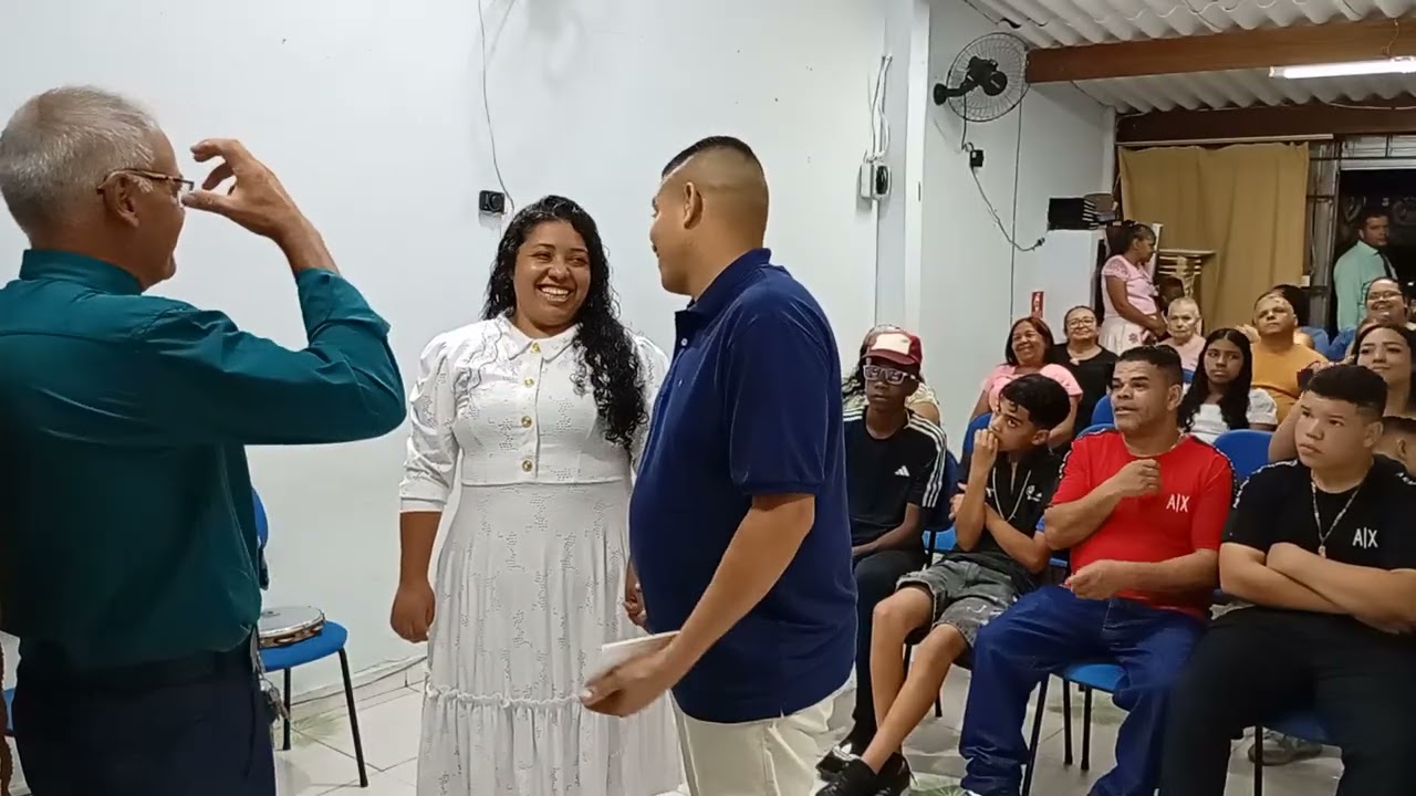 Cerimônia de Benção de Casamento / Igreja Evangélica independente Deus é fiel 
