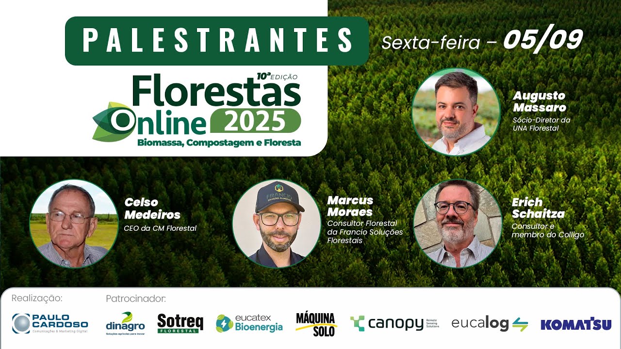 FLORESTAS ONLINE 2025 10 ANOS QUINTO DIA