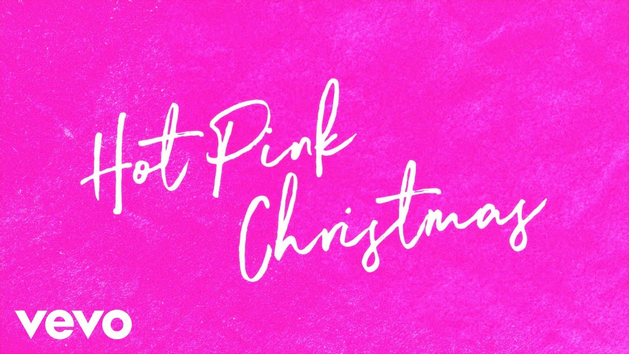 Tanner Adell - Hot Pink Christmas (Official Lyric Video)