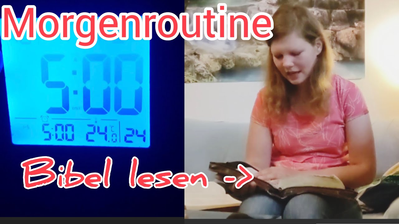 Meine Morgenroutine als Christ | Vom Weckerklingeln bis zum Schulbeginn