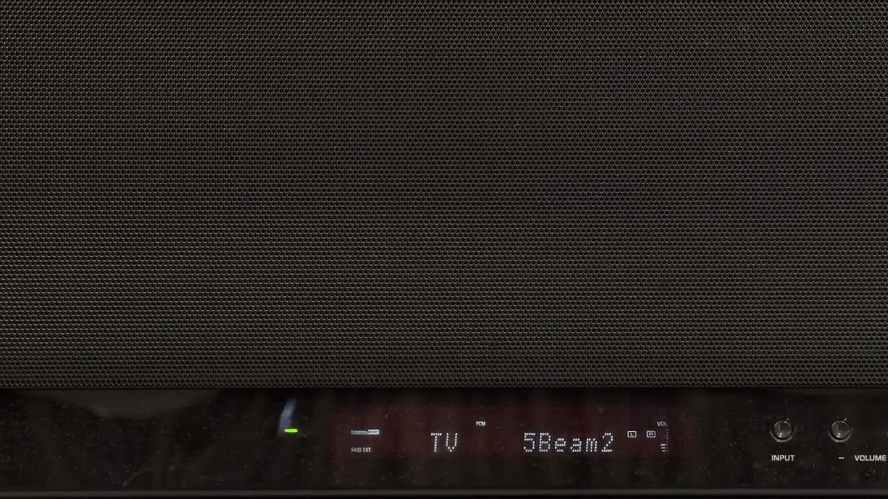 YAMAHA YSP-5100用S/PDIF光纖線連接MacBook Pro播放Eric Clapton - Hey Hey (unplugged)。搭配的YST-SW515超重低音的音量調整是傳統