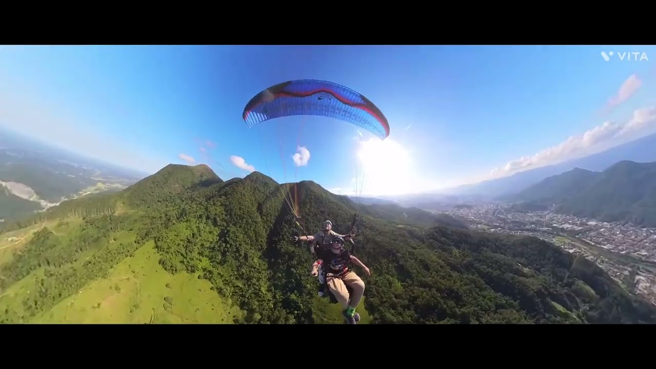 Voo duplo parapente FlyJaraguá