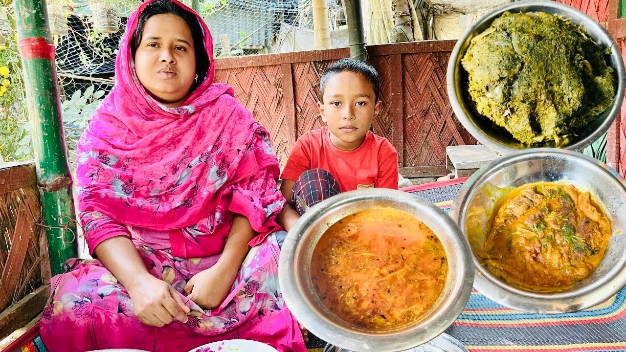 আমি অসুস্থ থাকায় মা কি কি রান্না করলো / simple village life 24 / Bengali vlog / cooking / vlog / 