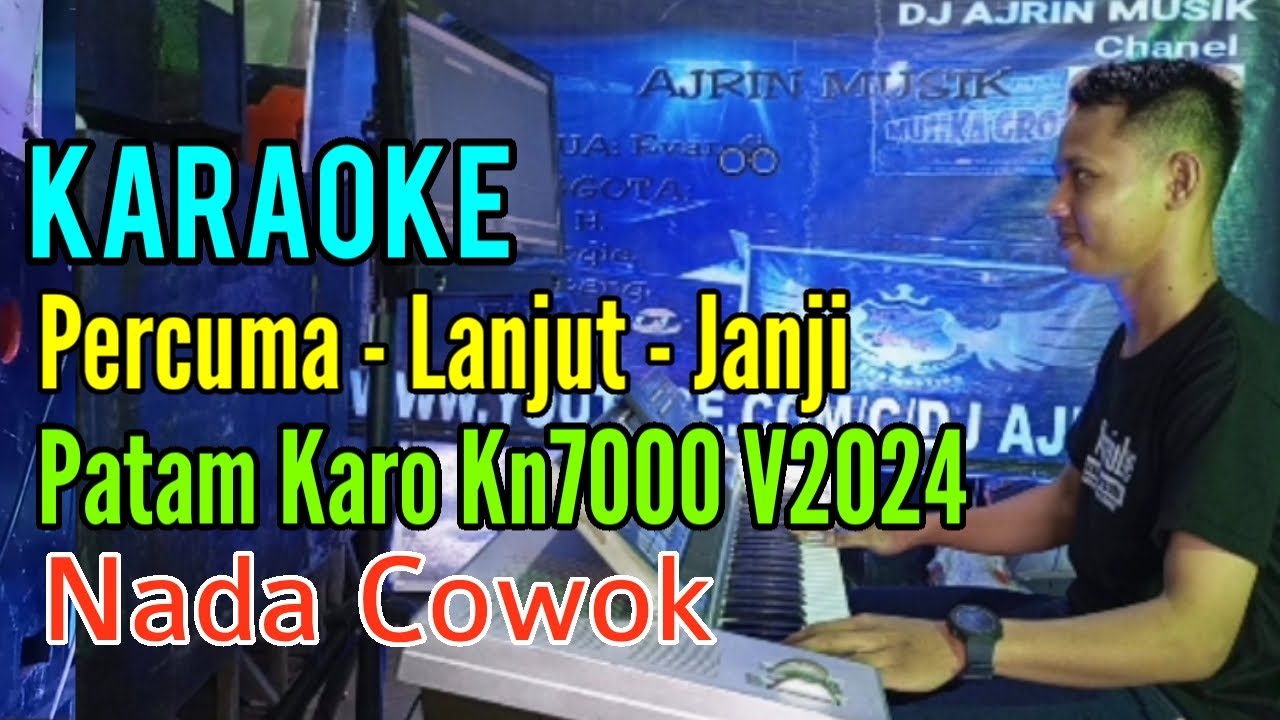 Rita Sugiarto - Percuma |Lanjut| Evie Tamala - Janji - Patam Karo [Karaoke] Kn7000- Nada Pria