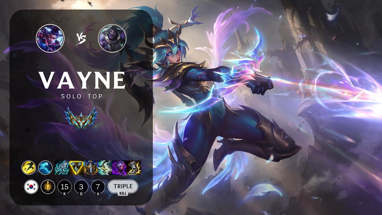 Vayne Top vs Dr. Mundo - KR Challenger Patch 14.5