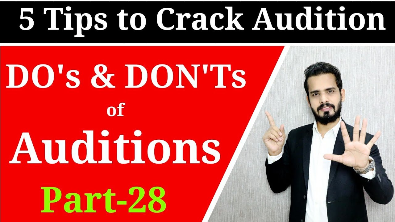 Acting Audition kaise Dete Hain | Tips For First Acting Audition | How To Crack Acting Audition -J2b