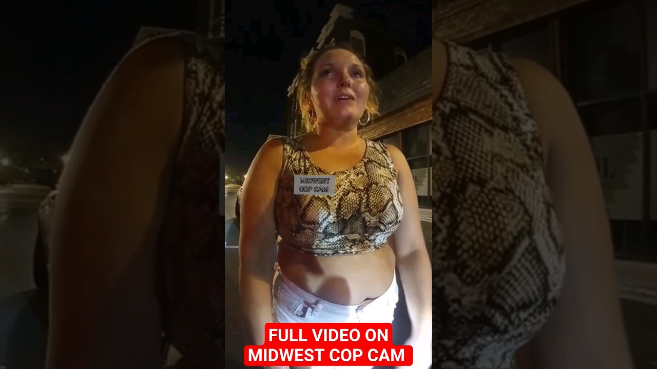 Hit & Run Drunk Driver Claims She Wasn't Driving DUI Arrest Body Cam Footage