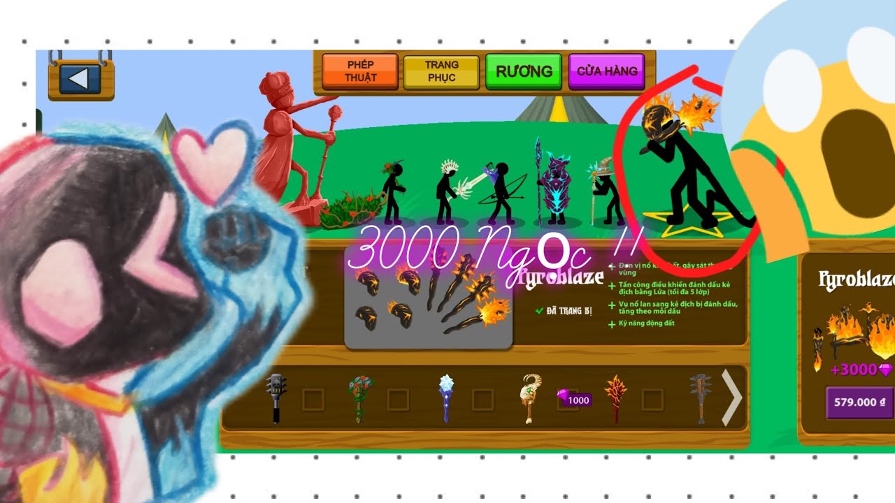 Skin Pyroblaze quá mạnh 💥🥲🔥..../ Duy gaming DT