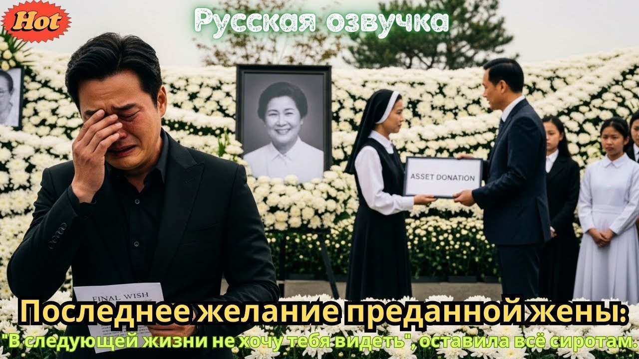Последнее желание преданной жены В следующей жизни не хочу тебя видеть , оставила всё сиротам.