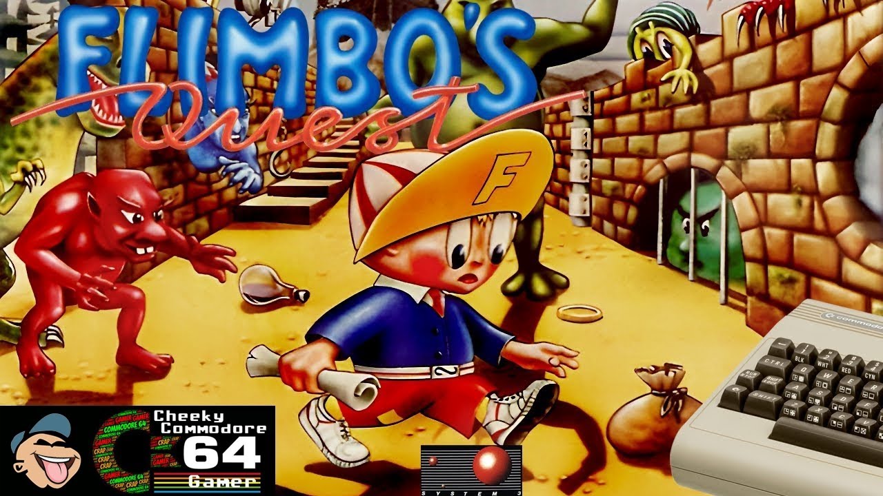 FLIMBO'S QUEST – Commodore 64 (1991) | Colorful Adventure in a Charming Platformer World