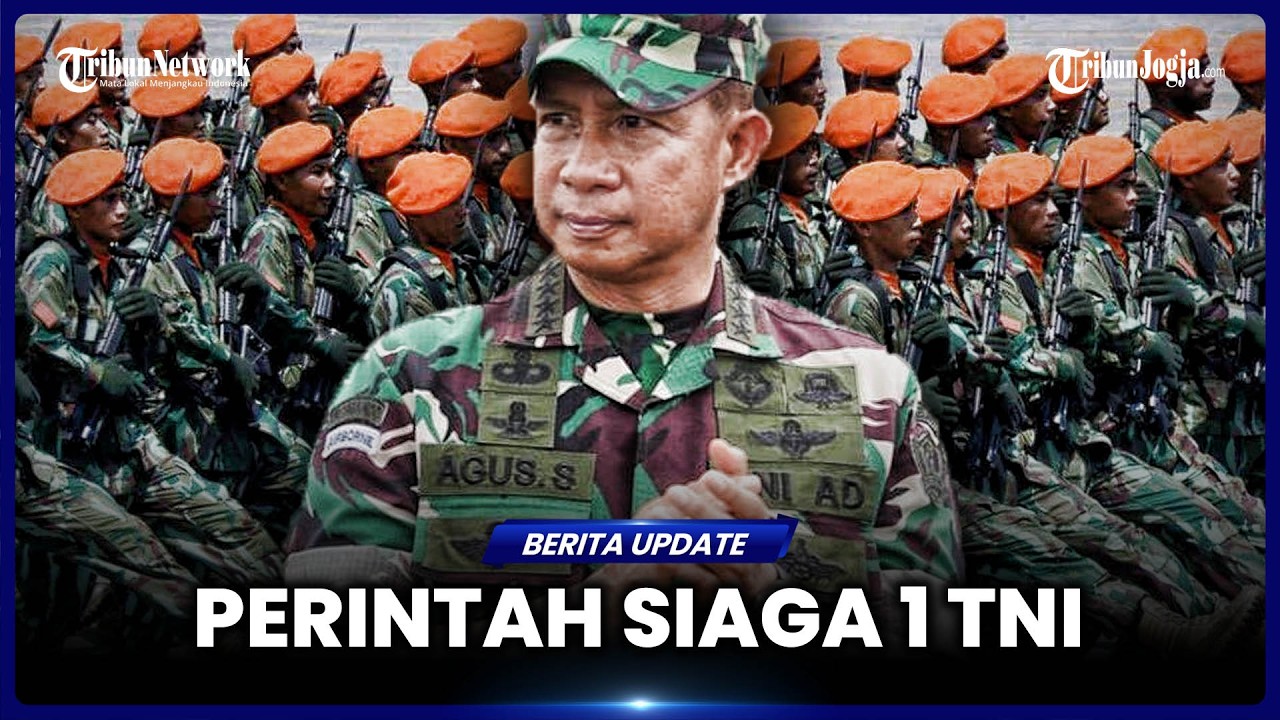PANGLIMA TNI KELUARKAN PERINTAH SIAGA 1, ANTISIPASI ESKALASI KONFLIK TIMTENG