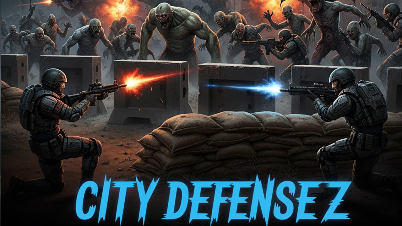 Ultimate Base Defense vs Endless Zombie Horde | City Defense Z