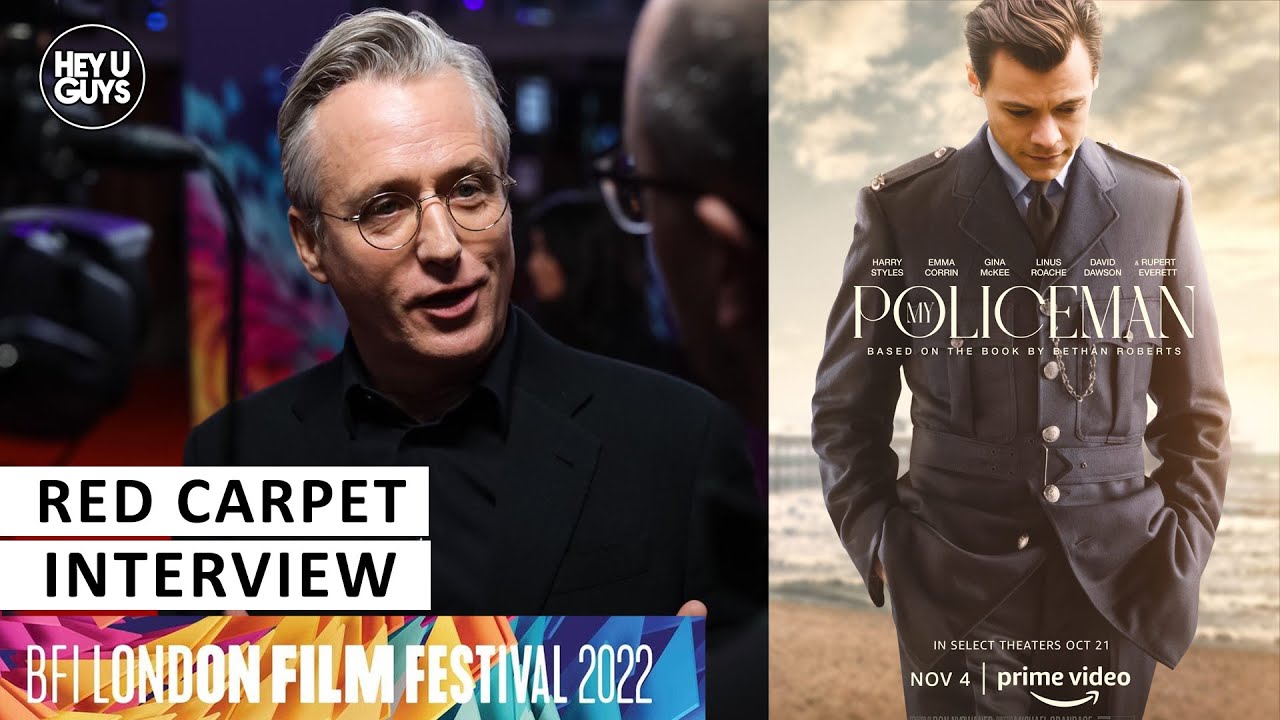 My Policeman LFF Premiere - Linus Roache on playing an old Harry Styles & this strange love triangle