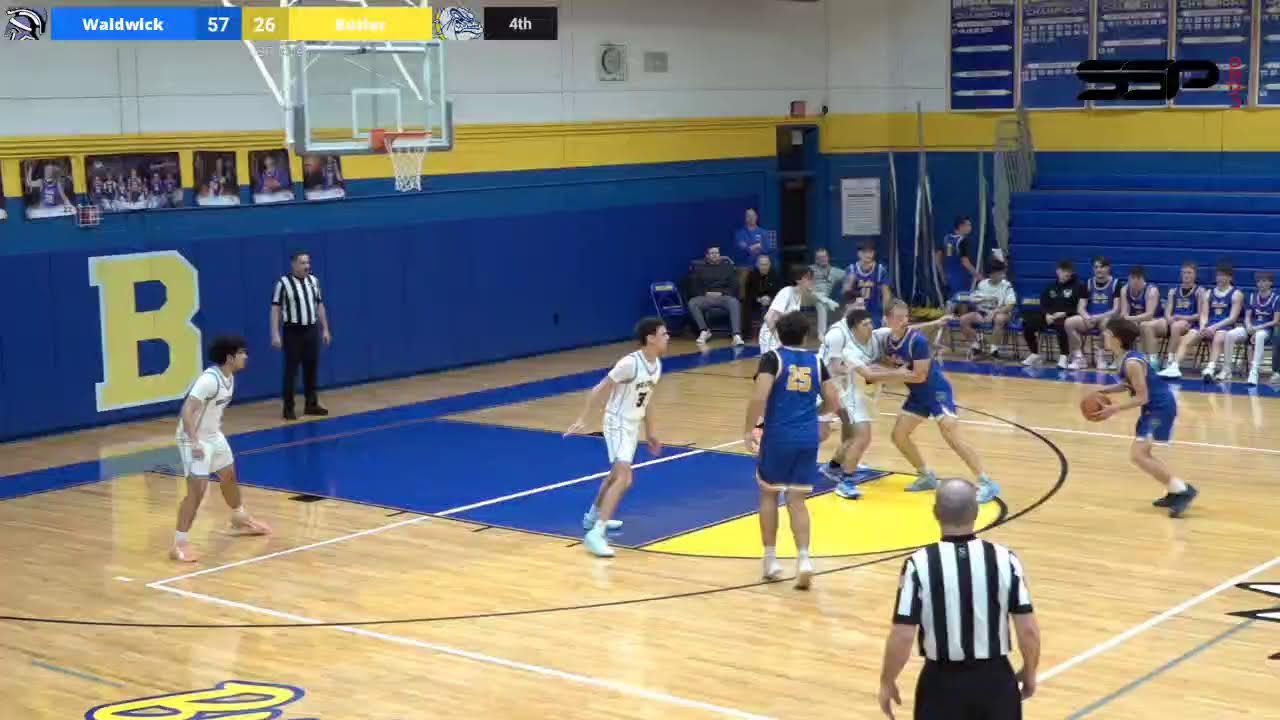 SSP Video Live-Stream! Waldwick JV Basketball vs. Butler